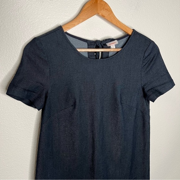 Cuyana Denim Tee Dress blue extra small - Picture 3 of 10